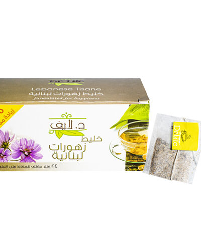 Dr. Life Lebanese Tisane 24 Filter -Herbal Tea