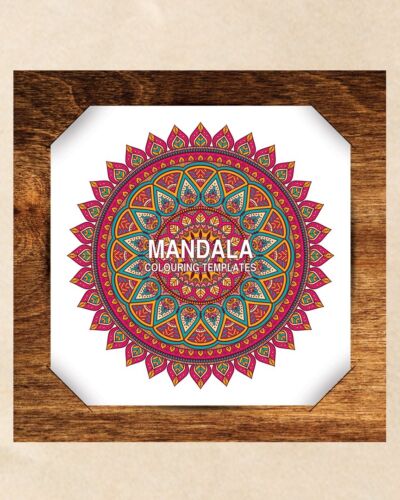 Mandala Coloring Frame Kit