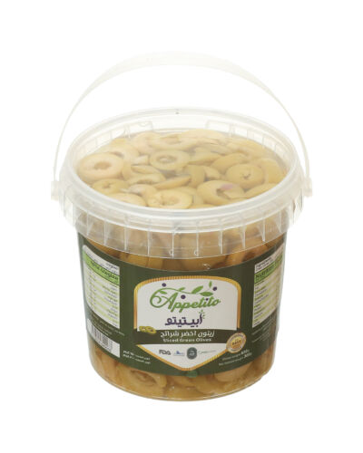 Sliced Green Olives 650g