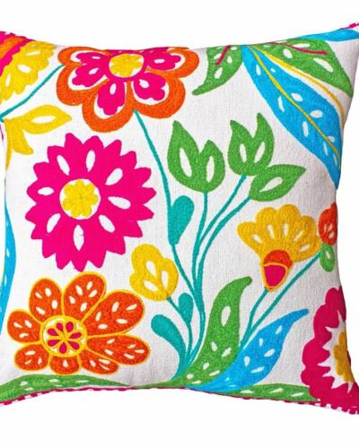 Colorful Floral Cushion-03